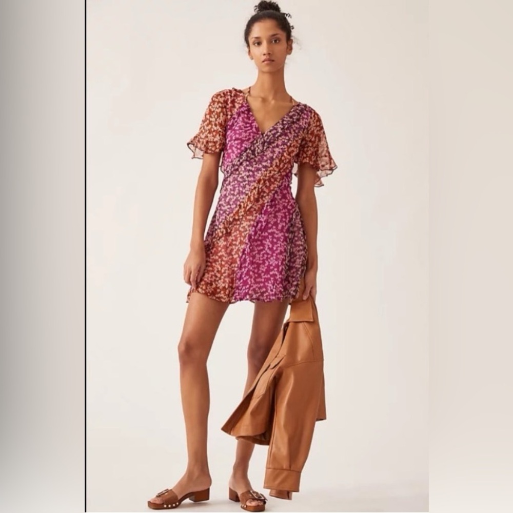Anthropology soft flows dress, beautiful flowy material